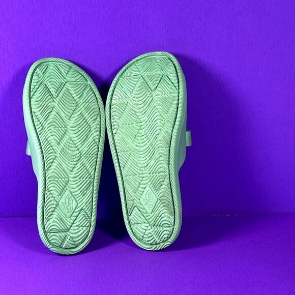 Chaco Chilos Slides-Jade-Kids Size 4 - Picture 7 of 8